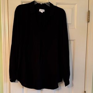 Lightweight black tunic top by Velvet / Graham & Spencer